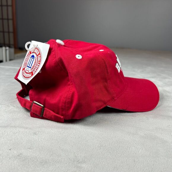 Collegiate Wisconsin Badgers EST. 1849 Sports Hat Cap One Size Red Vintage - Picture 4 of 8